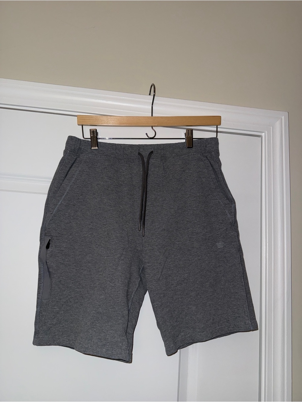 Mack Weldon Charcoal Gray Athletic Drawstring Shorts